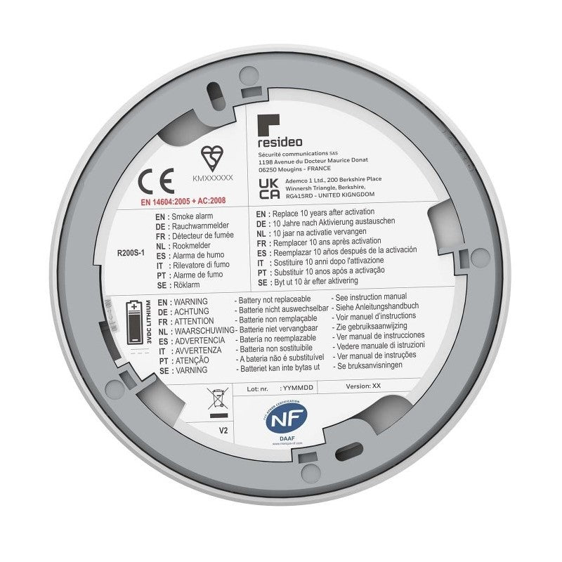 Honeywell Home 10 year Smoke Alarm